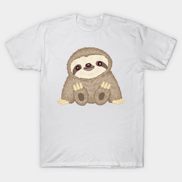 Sloth illustration T-Shirt by sanogawa